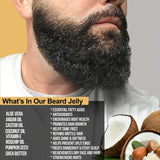 Beard Bro Beard Jelly moisturizer and conditioner ingredients, along with  benefits. www.thebeardbro.com