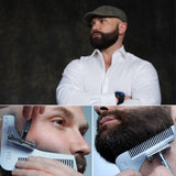 First ever and Original Beard Bro Complete Beard Shaping Tool , made in the USA . Beard styles . beard tools . beard shaping, beards bearded,