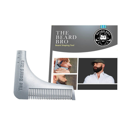 First and Original Beard Bro Complete Beard Shaping Tool - Beards. Bearded Men. Beard Tool. Big Beards. Small Beards. Beard model. Mens grooming. Beard shaping. Mustache shaping. Goatee shaping. facial hair. best beard styles Made in the USA