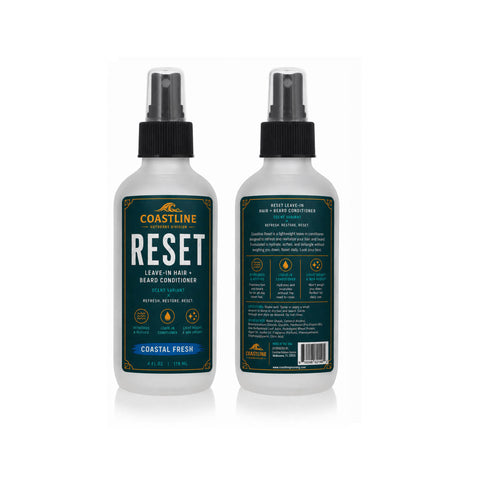 Coastline RESET Leave-In Hair + Beard Conditioner – 4 oz.