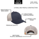 New! HALO Adjustable Dry Hat- Eliminate Sweat Stains and Wet Hats