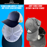New! HALO Adjustable Dry Hat- Eliminate Sweat Stains and Wet Hats